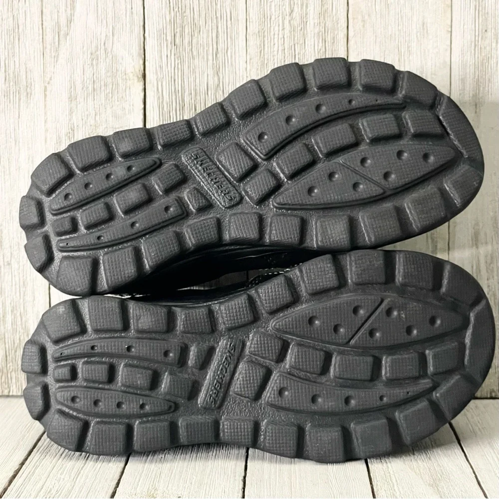 SKECHERS Boy’s Relaxed Fit Memory Foam Slip-On Oxford Shoes